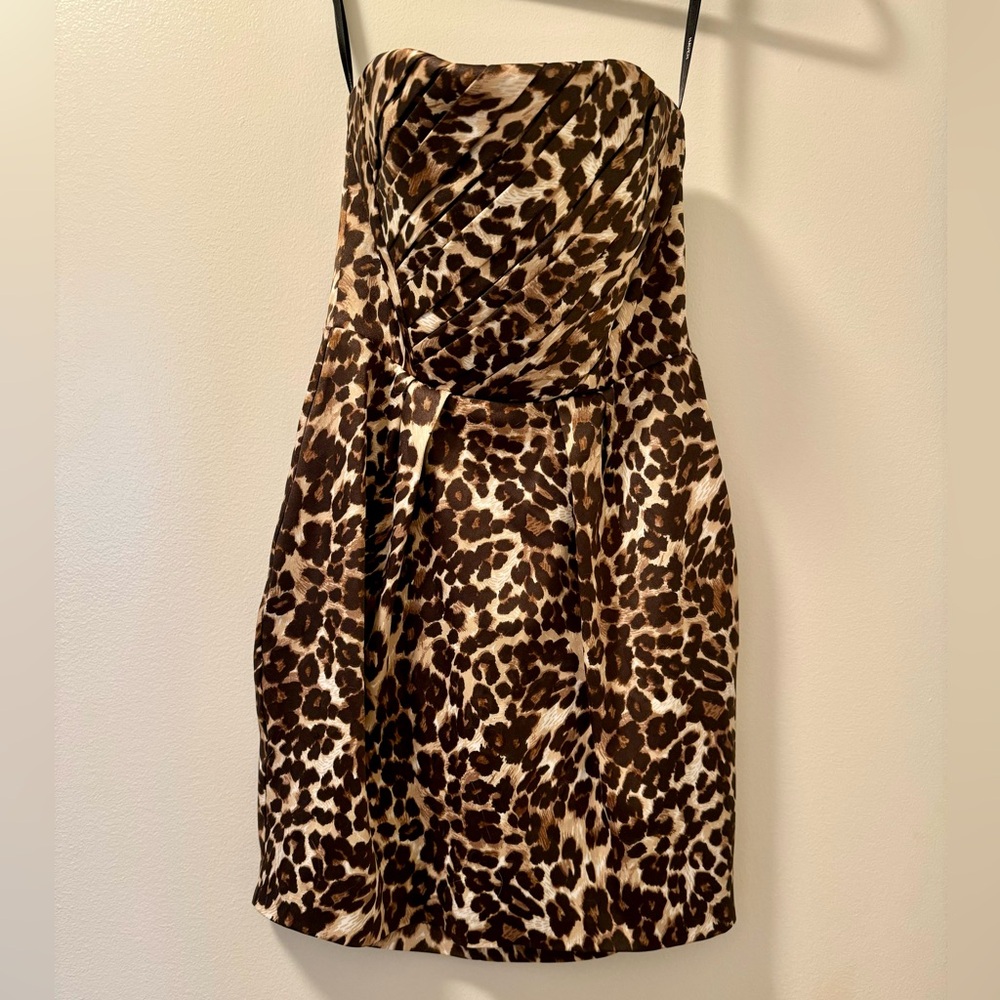 Naven size XS strapless mini dress